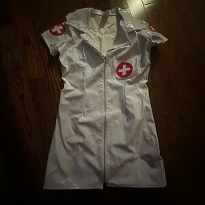Allure White Nurse Costume Dress